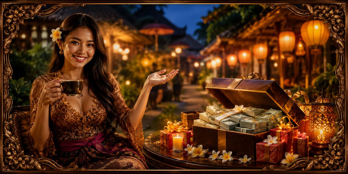 Orang memainkan casino betting sambil menikmati kopi sore hari