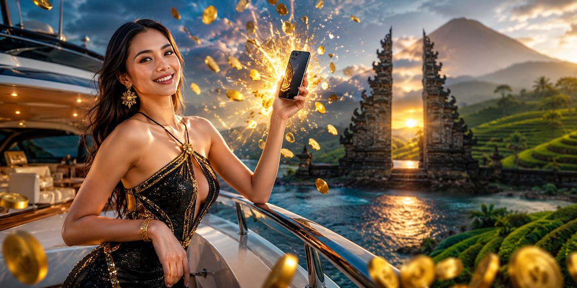 Model muda Indonesia bermain esports betting dari ponsel